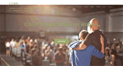 Desktop Screenshot of christchapelwr.com
